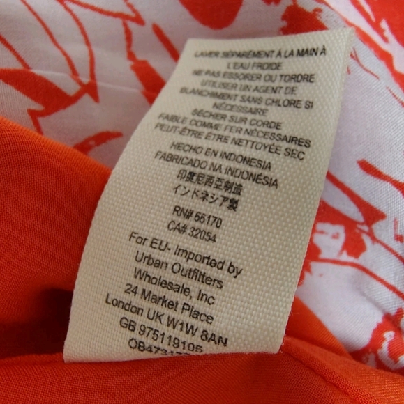 Free People Voile Santiago Floral Romper/Jumper Women's Small Bohochic Deep V - Picture 8 of 8